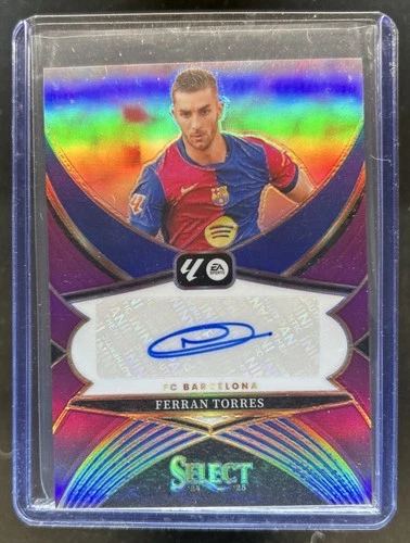 Ferran Torres 2024 Panini Seleziona La Liga Viola Prizm /49