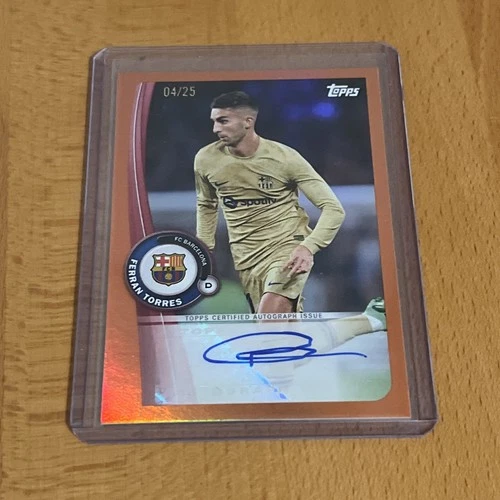 Ferran Torres 2022 Topps Team Set /25