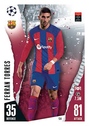 Ferran Torres 2023 Topps Match Attax UEFA Club Competitions