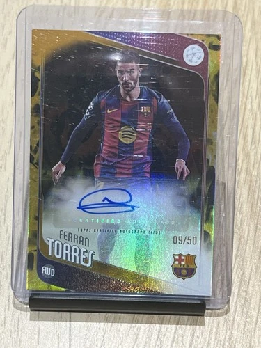 Ferran Torres 2025 Topps UCC /50