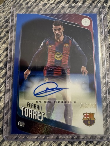 Ferran Torres 2025 Topps UCC Flagship /150