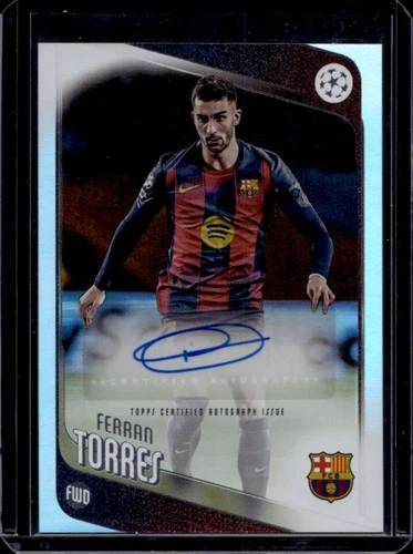 Ferran Torres 2025 Topps UEFA