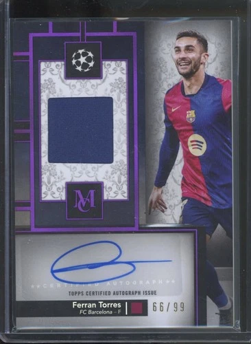 Ferran Torres 2024 Topps UEFA Museum Collection /99