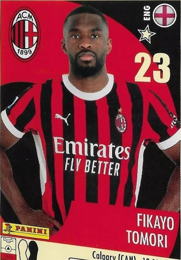 Fikayo Tomori 2024 Panini Calciatori Stickers