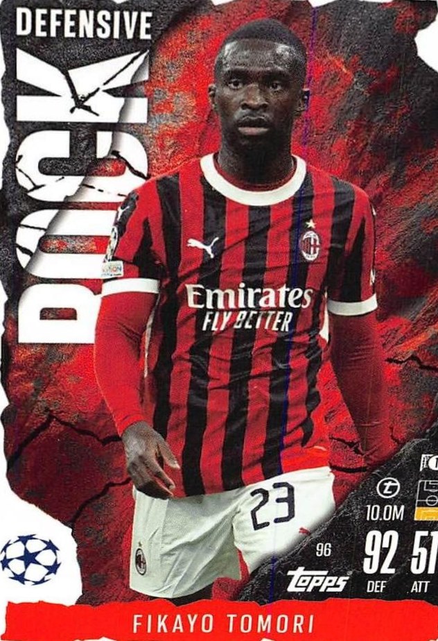 Fikayo Tomori 2024 Topps Match Attax UEFA Club Competitions Extra