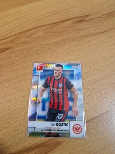 Filip Kostic 2020 Topps Bundesliga Chrome Prism /199