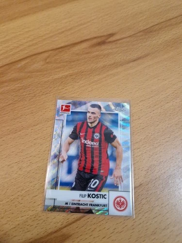 Filip Kostic 2020 Topps Bundesliga Chrome X Fractor /250