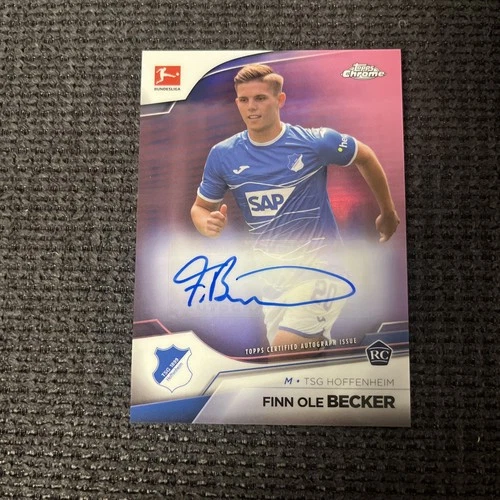 Finn Ole Becker 2022 Topps Chrome 36/75