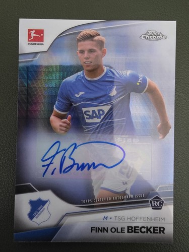 Finn-Ole Becker 2023 Topps Chrome Bundesliga Refractor /165