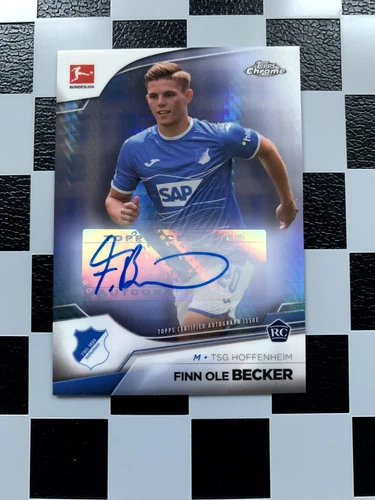 Finn Ole Becker 2022 Topps Chrome Prism /165