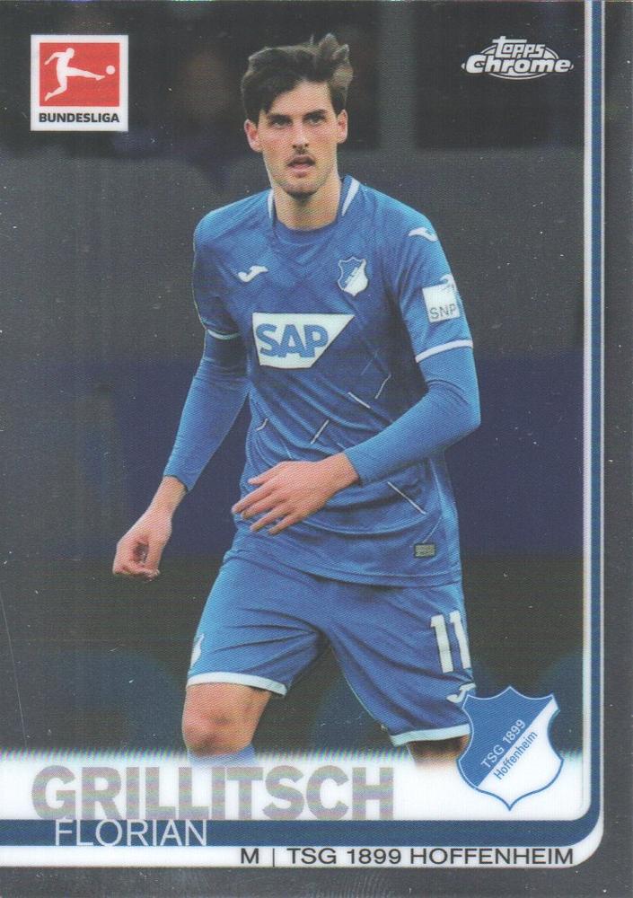 Florian Grillitsch 2019 Topps Chrome Bundesliga 54