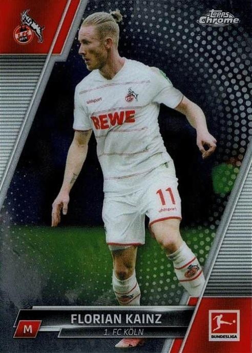 Florian Kainz 2021 Topps Chrome Bundesliga 54