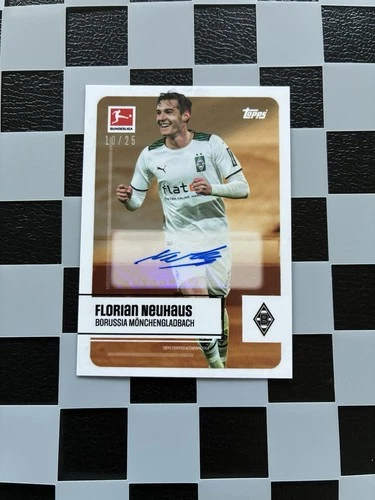 Florian Neuhaus 2021 Topps Bundesliga Bronze /25