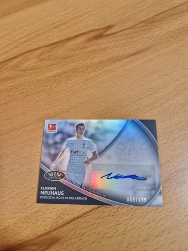 Florian Neuhaus 2020 Topps Bundesliga Tier One