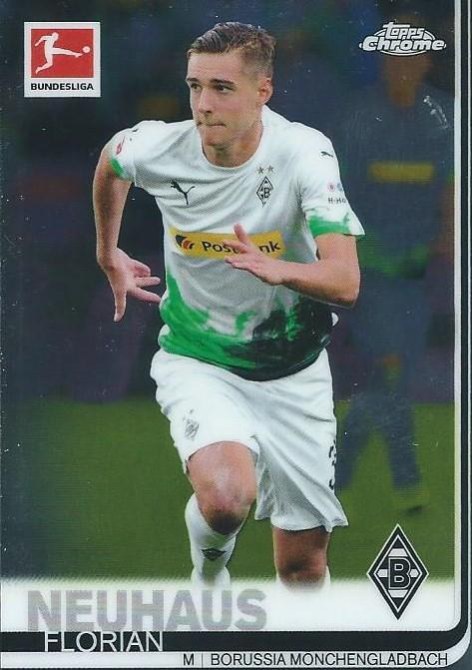 Florian Neuhaus 2019 Topps Chrome Bundesliga 4