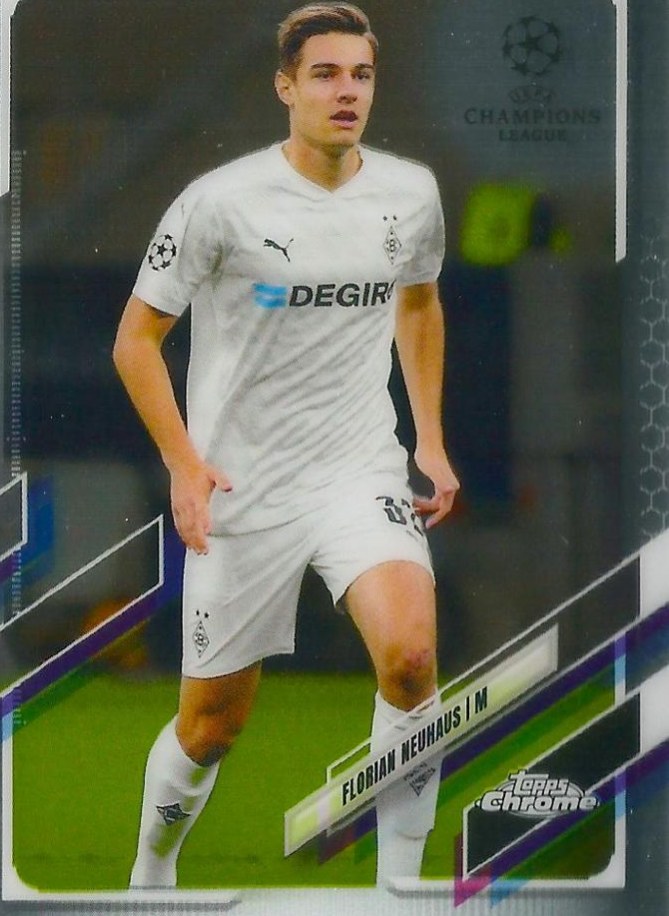Florian Neuhaus 2020 Topps Chrome UCC 39