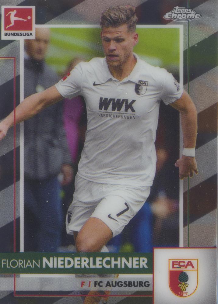 Florian Niederlechner 2020 Topps Chrome Bundesliga 5
