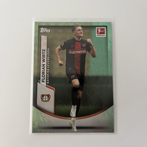 Florian Wirtz 2023 Topps Bundesliga Chrome Green
