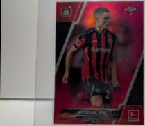 Florian Wirtz 2021 Topps Bundesliga Chrome Pink Refractor /399