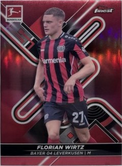 Florian Wirtz 2021 Topps Bundesliga Finest Red /5