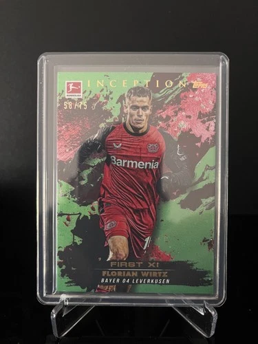 Florian Wirtz 2024 Topps Bundesliga Inception /75