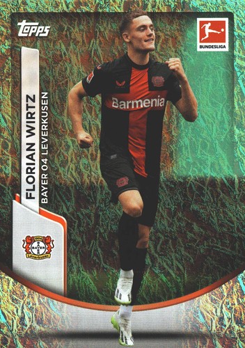 Florian Wirtz 2023 Topps Bundesliga Jade