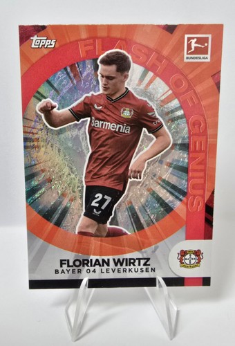 Florian Wirtz 2022 Topps Bundesliga Jade Edition /5