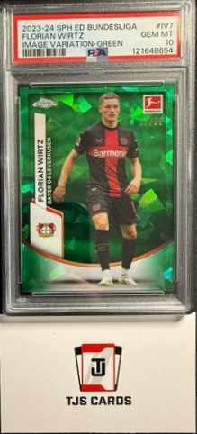 Florian Wirtz 2 Topps Bundesliga Sapphire Green /99