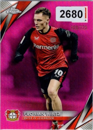 Florian Wirtz 2024 Topps Chrome /125