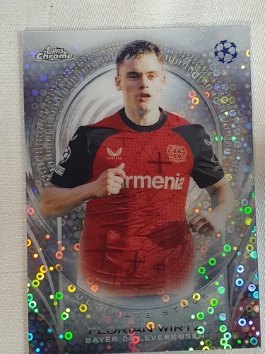 Florian Wirtz 2025 Topps Chrome Bubbles Refractor