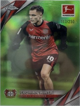 Florian Wirtz 2021 Topps Chrome /250