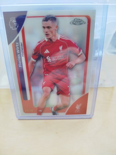 Florian Wirtz 2025 Topps Chrome /30