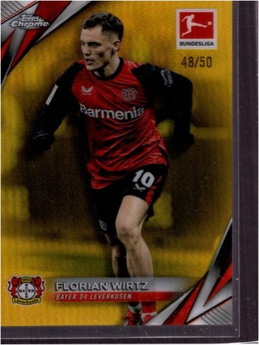 Florian Wirtz 2024 Topps Chrome /50