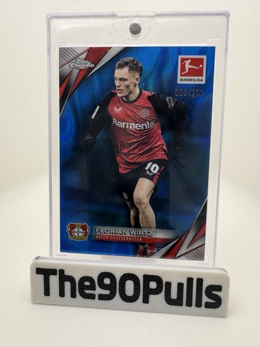Florian Wirtz 2024 Topps Chrome Blue /150