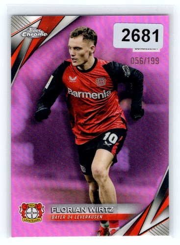 Florian Wirtz 2024 Topps Chrome Bundesliga /199