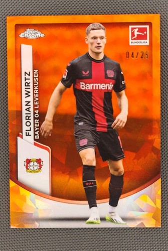 Florian Wirtz 2023 Topps Chrome Bundesliga /25