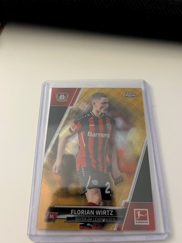 Florian Wirtz 2021 Topps Chrome Bundesliga /50