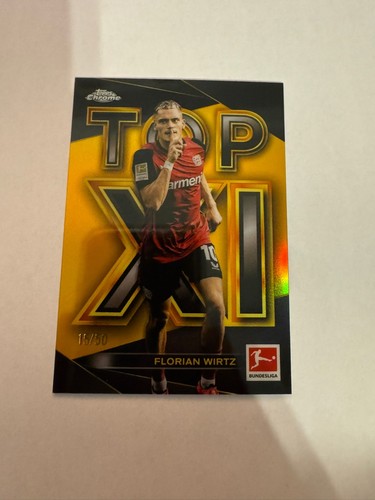 Florian Wirtz 2024 Topps Chrome Bundesliga /50