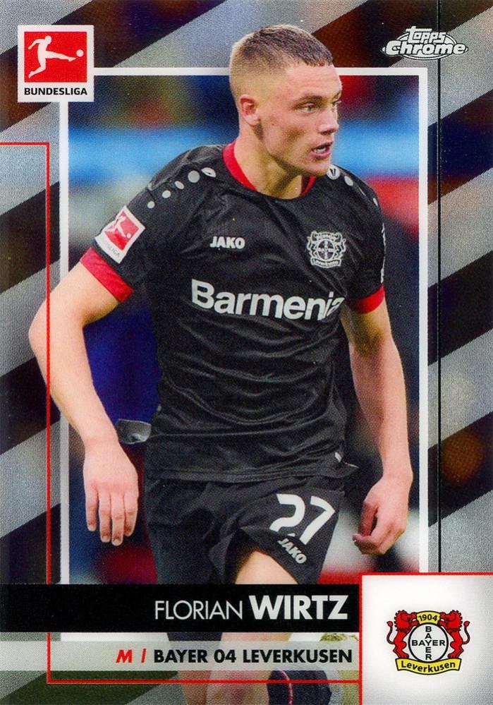 Florian Wirtz 2020 Topps Chrome Bundesliga 64