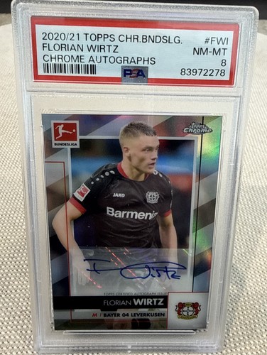 Florian Wirtz 2020 Topps Chrome Bundesliga