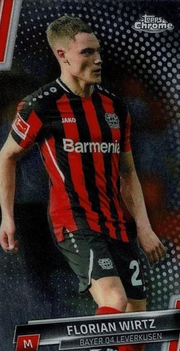 Florian Wirtz 2021 Topps Chrome Bundesliga 69