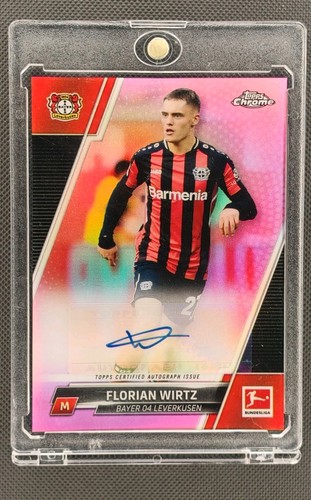 Florian Wirtz 2021 Topps Chrome Bundesliga /75