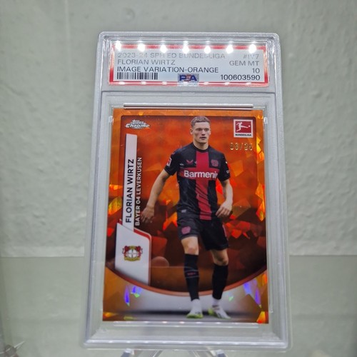 Florian Wirtz 2023 Topps Chrome Bundesliga Sapphire /25