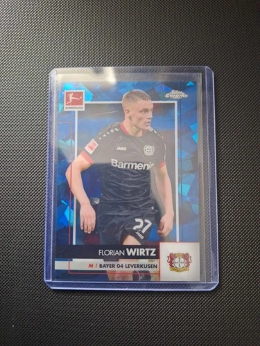 Florian Wirtz 2021 Topps Chrome Bundesliga Sapphire