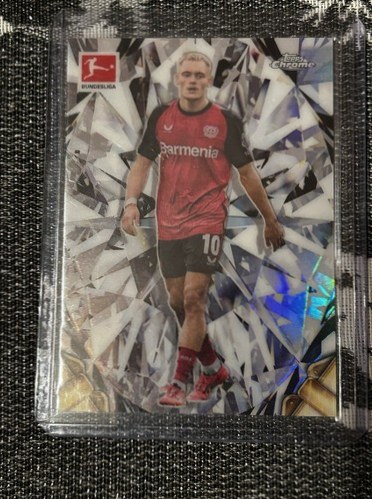 Florian Wirtz 2024 Topps Chrome Diamond Etch