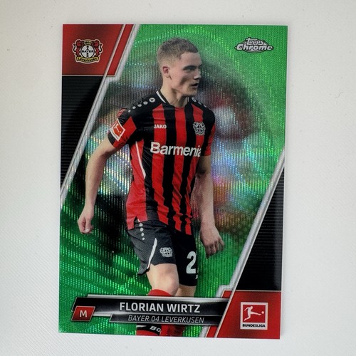 Florian Wirtz 2021 Topps Chrome Green /99