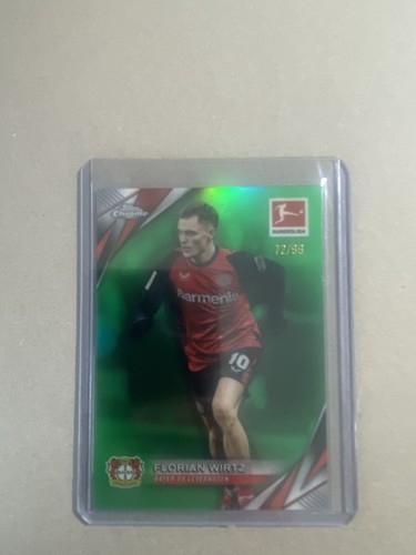 Florian Wirtz 2024 Topps Chrome Green /99