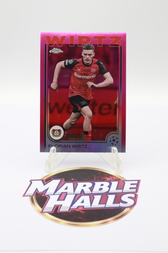 Florian Wirtz 2024 Topps Chrome Pink /250