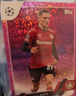 Florian Wirtz 2023 Topps Chrome Pink /250