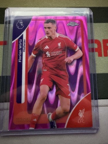 Florian Wirtz 2026 Topps Chrome Pink /250